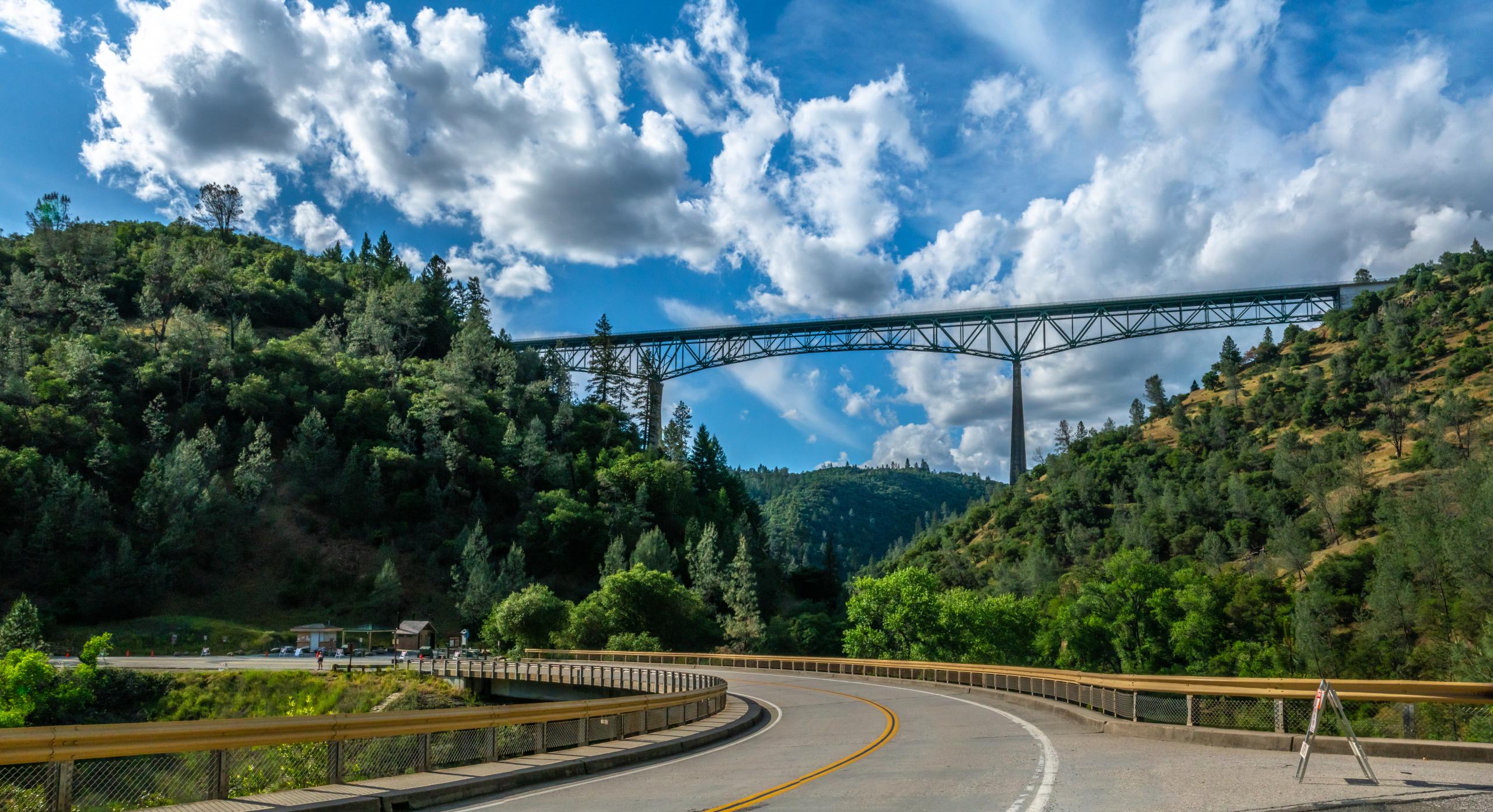 Forest Hill Bridge in Auburn, California